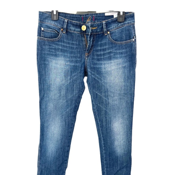 Push-Up Butt-Lifting Italian Jeans, Size 27 - Picture 1 of 8